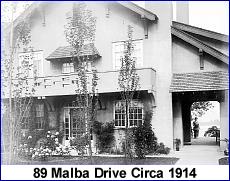 89 Malba Drive Circa 1914