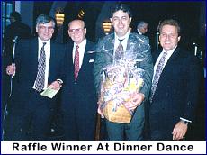 Raffle Winner at Dinner Dance